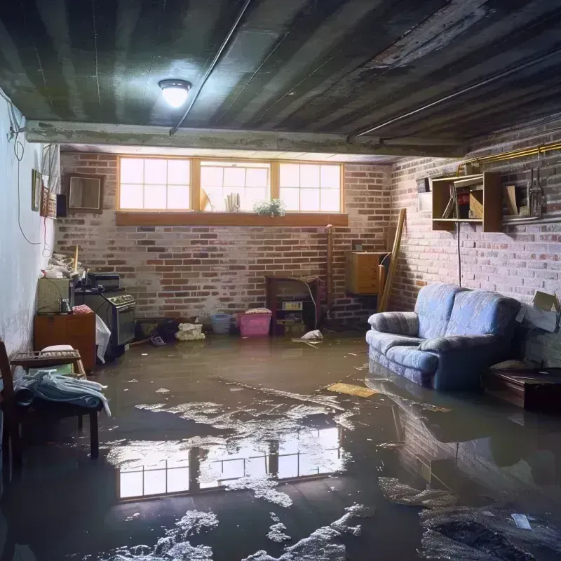 Flooded Basement Cleanup in Rural Hall, NC